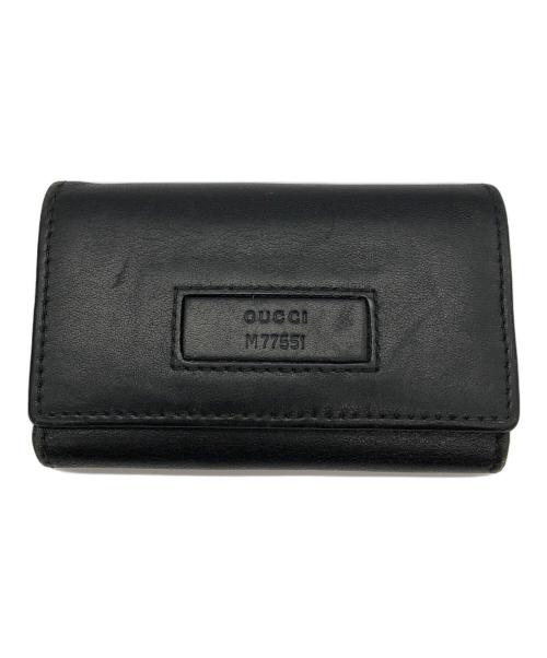 GUCCI（グッチ）GUCCI (グッチ) キーケース ブラックの古着・服飾アイテム