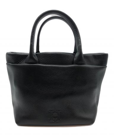 HIROFU ヒロフ ⭐︎ハンドバッグ ブラック✳︎美品 中古・古着通販】HIROFU (ヒロフ) ミニハンドバッグ ブラック