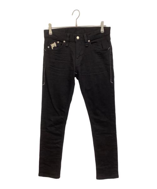 STRUM（ストラム）STRUM (ストラム) 11oz オーガニックコットン ストレッチデニム ブラック サイズ:30インチの古着・服飾アイテム
