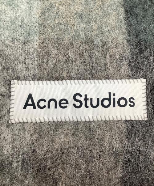 Acne studios（アクネ ストゥディオズ）ACNE STUDIOS (アクネ ストゥディオズ) モヘアチェックスカーフの古着・服飾アイテム