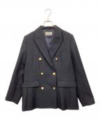 JOURNAL STANDARD relumeジャーナルスタンダード レリューム）の古着「T/Wギャバ NAVY ブレザー」｜ネイビー