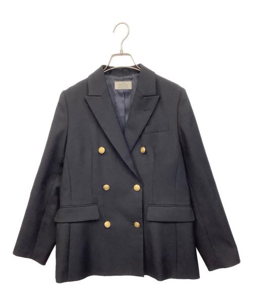 JOURNAL STANDARD relume（ジャーナルスタンダード レリューム）JOURNAL STANDARD relume (ジャーナルスタンダード レリューム) T/Wギャバ NAVY ブレザー ネイビー サイズ:38の古着・服飾アイテム