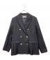 JOURNAL STANDARD relume（ジャーナルスタンダード レリューム）の古着「T/Wギャバ NAVY ブレザー」｜ネイビー