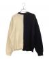 GUCCI (グッチ) 厚手カーディガン ブラック×アイボリー サイズ:M：35000円