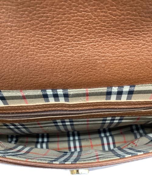Burberry's（バーバリーズ）Burberry's (バーバリーズ) ショルダーバッグ ブラウンの古着・服飾アイテム