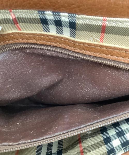 Burberry's（バーバリーズ）Burberry's (バーバリーズ) ショルダーバッグ ブラウンの古着・服飾アイテム