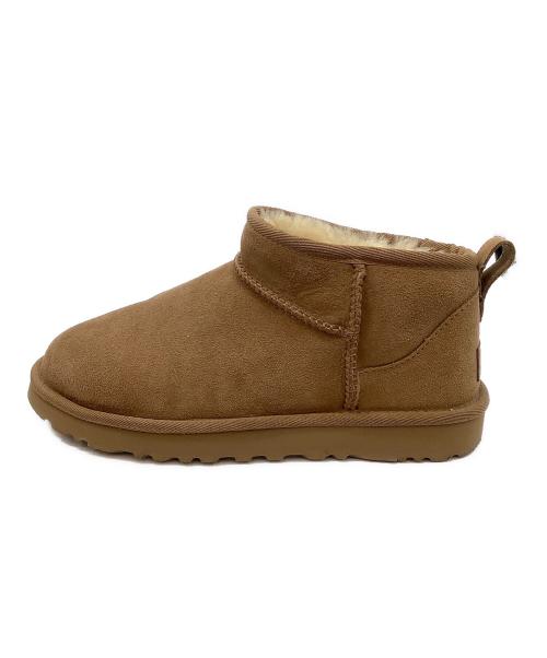 UGG（アグ）UGG (アグ) クラシック ウルトラ ミニ ベージュ サイズ:24の古着・服飾アイテム