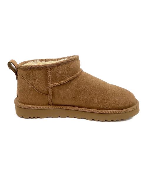 UGG（アグ）UGG (アグ) クラシック ウルトラ ミニ ベージュ サイズ:24の古着・服飾アイテム