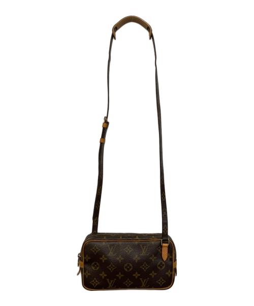 LOUIS VUITTON（ルイ ヴィトン）LOUIS VUITTON (ルイ ヴィトン) ショルダーポーチ マルリーバンドリエール ブラウンの古着・服飾アイテム