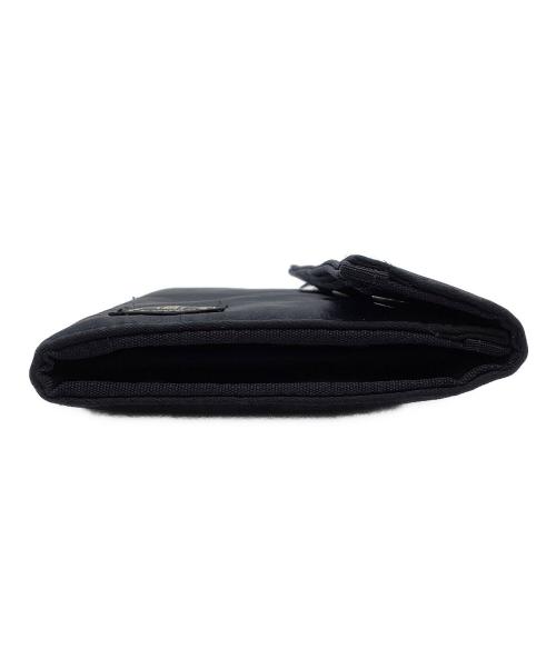 PORTER（ポーター）PORTER (ポーター) FLAG　LONG WALLET ブラックの古着・服飾アイテム