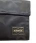 中古・古着 PORTER (ポーター) FLAG　LONG WALLET ブラック：12000円