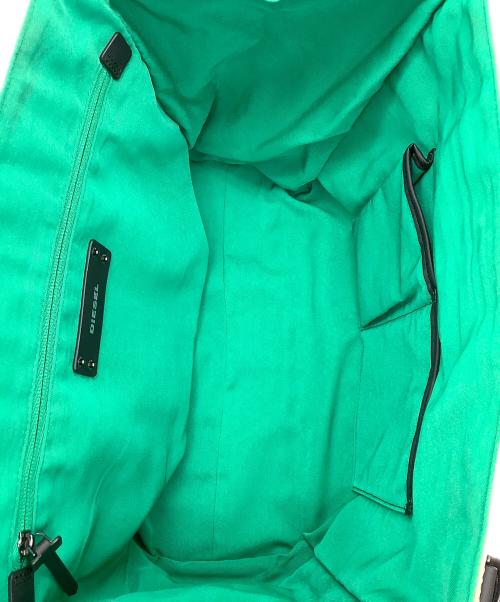 DIESEL（ディーゼル）DIESEL (ディーゼル) F-KIOSA SHOPPER M ベージュ×ブラックの古着・服飾アイテム