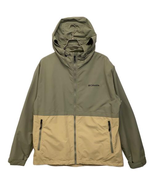 Columbia（コロンビア）Columbia (コロンビア) レイクパウエルジャケット オリーブ×ベージュ サイズ:XLの古着・服飾アイテム