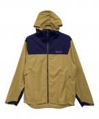 MARMOTマーモット）の古着「ナイロンパーカー」｜ネイビー×ベージュ