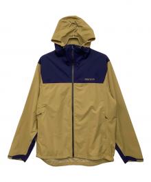 MARMOT（マーモット）の古着「ナイロンパーカー」｜ネイビー×ベージュ