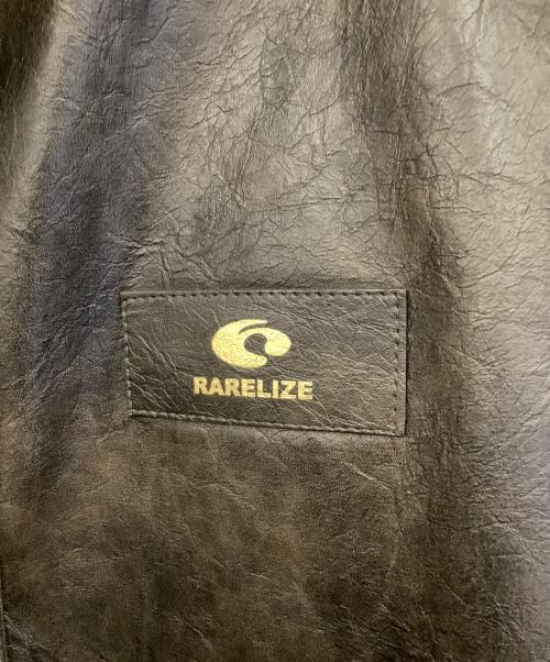 rarelize（レアリゼ）RARELIZE (レアリゼ) リバーシブルフェイクレザージャケット ブラウン サイズ:Sの古着・服飾アイテム
