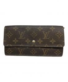 LOUIS VUITTON（ルイ ヴィトン）の古着「長財布」｜ブラウン