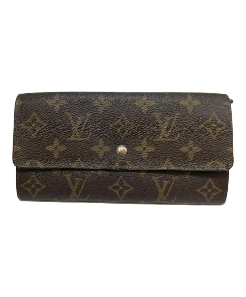 LOUIS VUITTON（ルイ ヴィトン）LOUIS VUITTON (ルイ ヴィトン) 長財布 ブラウンの古着・服飾アイテム