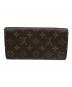 LOUIS VUITTON (ルイ ヴィトン) 長財布 ブラウン：10000円