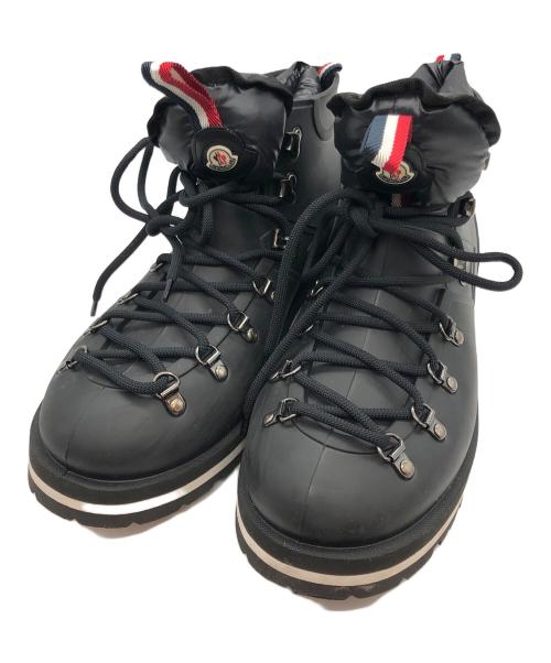 MONCLER（モンクレール）MONCLER (モンクレール) リムーバブルインサートラバーブーツ ブラック サイズ:42の古着・服飾アイテム