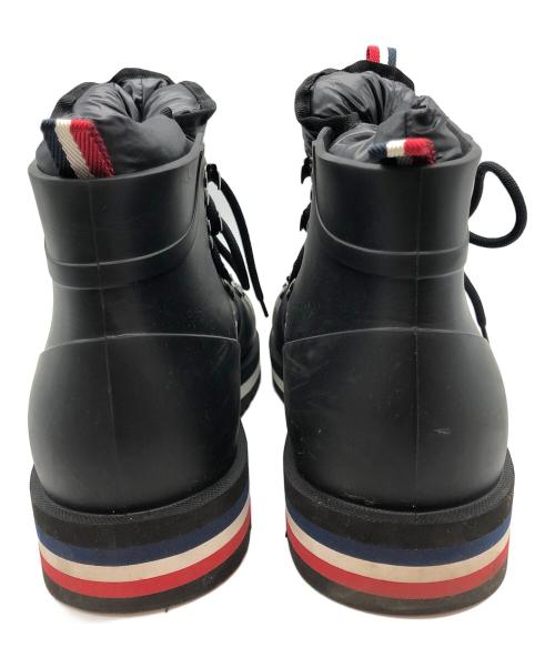 MONCLER（モンクレール）MONCLER (モンクレール) リムーバブルインサートラバーブーツ ブラック サイズ:42の古着・服飾アイテム