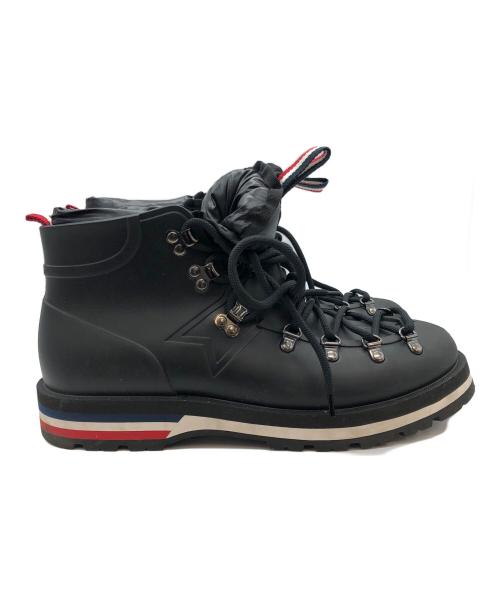 MONCLER（モンクレール）MONCLER (モンクレール) リムーバブルインサートラバーブーツ ブラック サイズ:42の古着・服飾アイテム