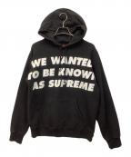 SUPREMEシュプリーム）の古着「プルオーバーパーカー」｜ブラック