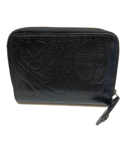 Vivienne Westwood（ヴィヴィアンウエストウッド）Vivienne Westwood (ヴィヴィアンウエストウッド) 2つ折り財布 ブラックの古着・服飾アイテム