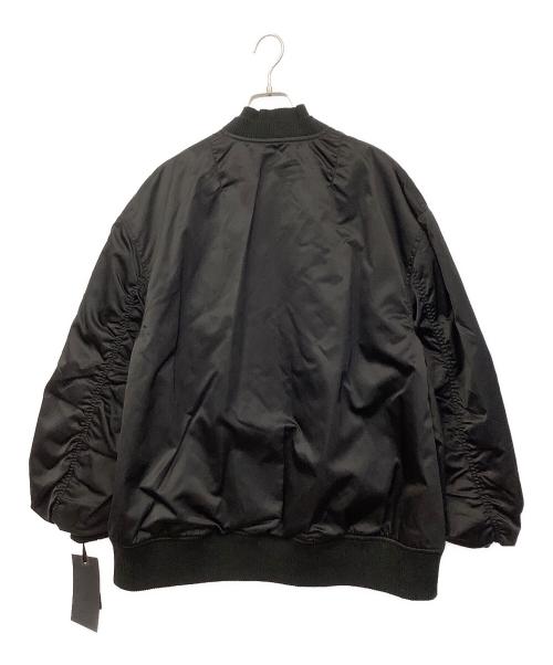 styling/（スタイリング）styling/ (スタイリング) ナイロンフライトボリュームブルゾン ブラック サイズ:1 未使用品の古着・服飾アイテム
