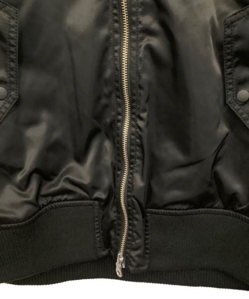 styling/（スタイリング）styling/ (スタイリング) ナイロンフライトボリュームブルゾン ブラック サイズ:1 未使用品の古着・服飾アイテム