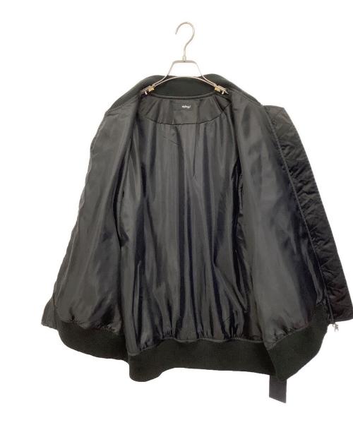 styling/（スタイリング）styling/ (スタイリング) ナイロンフライトボリュームブルゾン ブラック サイズ:1 未使用品の古着・服飾アイテム