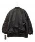 styling/ (スタイリング) ナイロンフライトボリュームブルゾン ブラック サイズ:1 未使用品：10000円