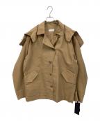 styling/ kei shirahataスタイリング / ケイ シラハタ）の古着「アタッチドフードジャケット」｜ブラウン