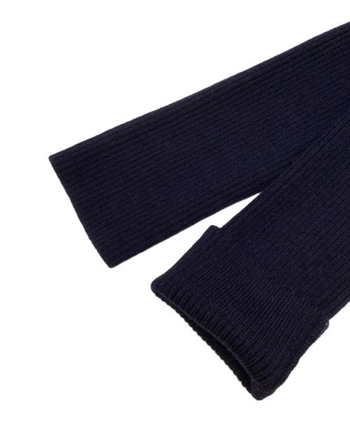 BLUE LABEL CRESTBRIDGE（ブルーレーベルクレストブリッジ）BLUE LABEL CRESTBRIDGE (ブルーレーベルクレストブリッジ) リブニットドッキングワンピース ネイビー サイズ:38の古着・服飾アイテム