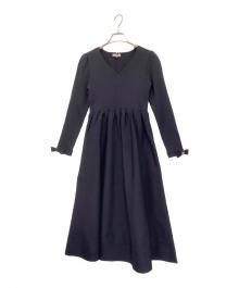 TOCCA（トッカ）の古着「ROSY FUTURE ニットドレス」｜ネイビー