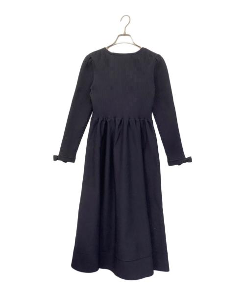 TOCCA（トッカ）TOCCA (トッカ) ROSY FUTURE ニットドレス ネイビー サイズ:S 未使用品の古着・服飾アイテム