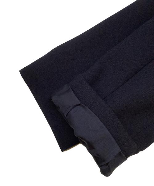 NOUV CONFINI（ヌーヴコンフィニ）nouv confini (ヌーヴコンフィニ) タックワンピース ネイビー サイズ:7の古着・服飾アイテム
