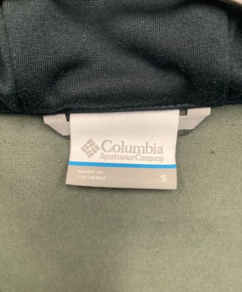 Columbia（コロンビア）Columbia (コロンビア) レッド テーブル パインズ パターンド フルジップ フーディー ネイビー×ブラック サイズ:Sの古着・服飾アイテム