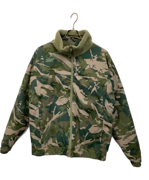 Columbia（コロンビア）Columbia (コロンビア) リバーシブルボアジャケット グリーン サイズ:Lの古着・服飾アイテム