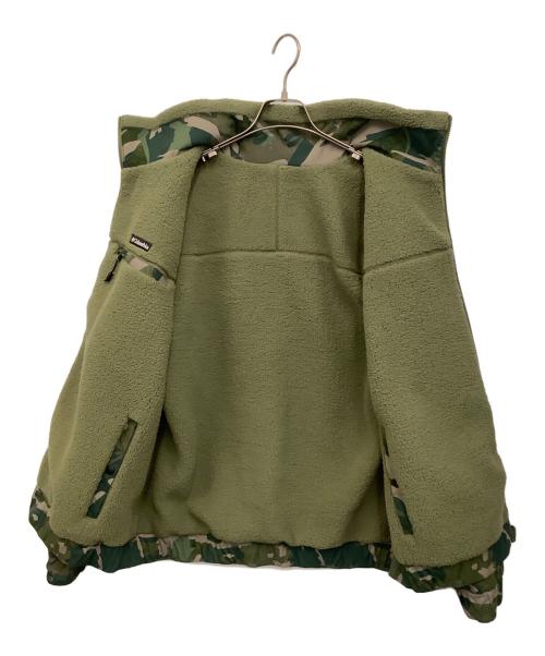 Columbia（コロンビア）Columbia (コロンビア) リバーシブルボアジャケット グリーン サイズ:Lの古着・服飾アイテム