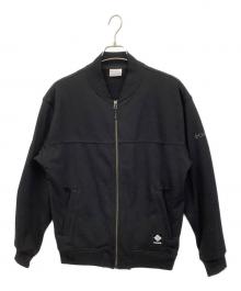 Columbia（コロンビア）の古着「ジップアップスウェット」｜ブラック