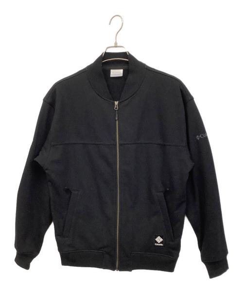 Columbia（コロンビア）Columbia (コロンビア) ジップアップスウェット ブラック サイズ:Sの古着・服飾アイテム