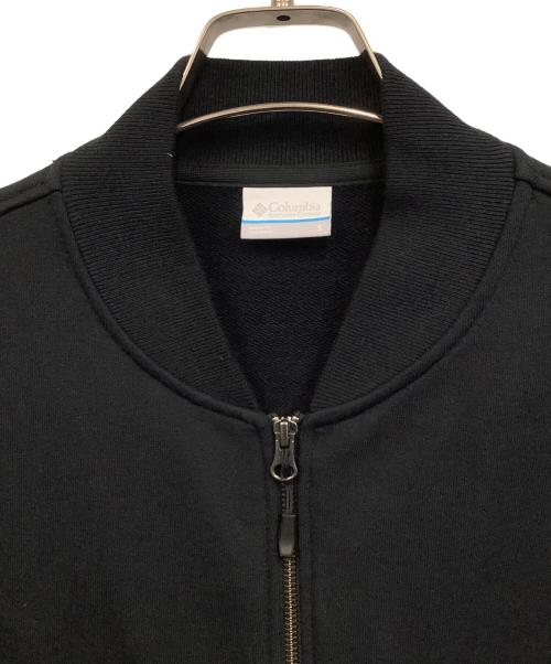 Columbia（コロンビア）Columbia (コロンビア) ジップアップスウェット ブラック サイズ:Sの古着・服飾アイテム