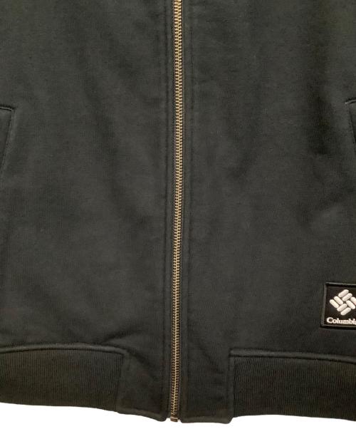 Columbia（コロンビア）Columbia (コロンビア) ジップアップスウェット ブラック サイズ:Sの古着・服飾アイテム