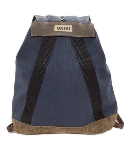 ONIKI（オニキ）ONIKI (オニキ) リュック ネイビーの古着・服飾アイテム