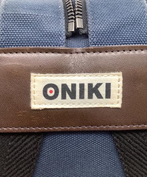 ONIKI（オニキ）ONIKI (オニキ) リュック ネイビーの古着・服飾アイテム