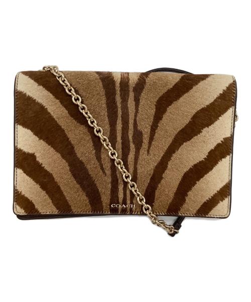 COACH（コーチ）COACH (コーチ) ショルダーバッグ ブラウンの古着・服飾アイテム