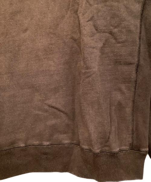 BlackEyePatch（ブラックアイパッチ）BlackEyePatch (ブラックアイパッチ) 裏起毛スウェット ブラウン サイズ:XLの古着・服飾アイテム