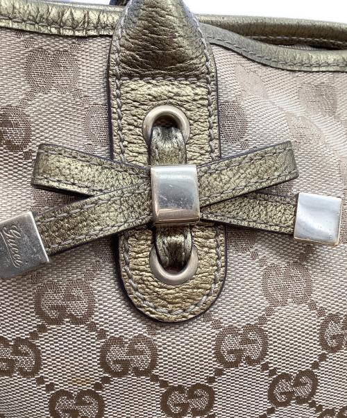 GUCCI（グッチ）GUCCI (グッチ) プリンシーGGキャンバストートバッグの古着・服飾アイテム