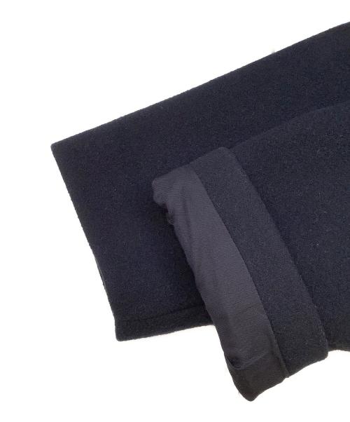 MACPHEE（マカフィー）MACPHEE (マカフィー) ショートパイルメルトン オーバーサイズドコート ネイビー サイズ:36の古着・服飾アイテム